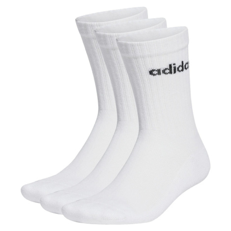 Adidas Linear Crew Cushioned Socks 3 Pairs