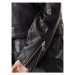 Calvin Klein Jeans Kožená bunda J20J221387 Čierna Regular Fit