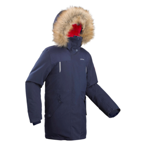 Detská nepremokavá turistická zimná bunda - parka SH500 Ultra-Warm do -17 °C 7-15 rokov QUECHUA