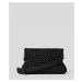 Kabelka Karl Lagerfeld K/Kushion Braid Sm Folded Tote Čierna