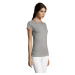 SOĽS Pasadena Women Damské polo tričko SL00578 Melange grey / Orange