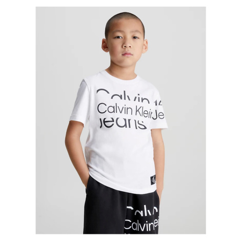 Calvin Klein Jeans - biela, čierna