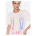 Guess Tričko Adelita W3RI24 KBK72 Ružová Regular Fit