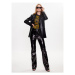 Versace Jeans Couture Tričko 74HAH608 Čierna Regular Fit
