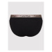 Calvin Klein Underwear Klasické nohavičky 000QD3540E Čierna
