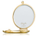 Janeke Gold Line Golden Double Mirror kozmetické zrkadielko Ø 65 mm