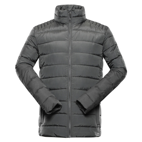 Pánská hi-therm bunda ALPINE PRO GARAT dk.true gray XXXL