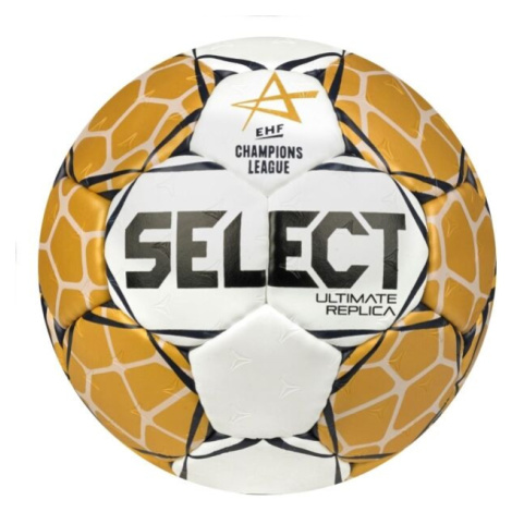 Select REPLICA EHF CL 2023/24 Hádzanárska lopta, zlatá, veľkosť