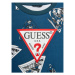 Guess Mikina N3BQ00 KAD73 Modrá Regular Fit