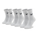 Reebok Súprava 3 párov vysokých ponožiek unisex Cl Fo Crew Sock 3P HF5485 Biela