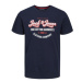 Jack&Jones Junior Súprava tričko a športové šortky 12235271 Tmavomodrá Regular Fit