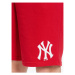 47 Brand Športové kraťasy New York Yankees Imprint 47 Helix Shorts Červená Regular Fit