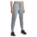 Dámske tepláky UNDER ARMOUR Rival Fleece Mesh Pant-GRY