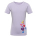 NAX ZALDO Detské tričko, fialová, veľkosť