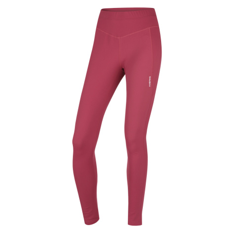 HUSKY Dixie faded burgundy women's thermal leggings