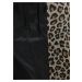 Hnedý zimný kabát s leopardím vzorom Dorothy Perkins Tall