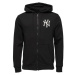 New Era MLB ESSENTIALS FZ HOODY NEYYAN Pánska mikina, čierna, veľkosť