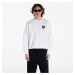 Mikina Carhartt WIP Heart Bandana Sweatshirt UNISEX White/ Black Stone Washed