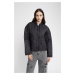 DEFACTO Waterproof Relax Fit Quilted Hooded Coat