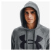 Under Armour Rival Fleece Big Logo Hoodie Gray