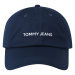 Tommy Jeans Čiapka  námornícka modrá / biela
