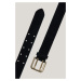 OPASOK GANT DOUBLE ROW SUEDE BELT BLACK