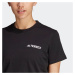 ADIDAS TERREX Funkčné tričko 'Graphic Mtn'  čierna / biela