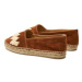 Castañer Espadrilky Karen/186 023461 Hnedá