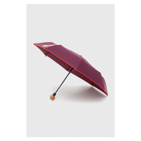 Dáždnik Moschino bordová farba, 8431