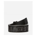 Opasok Karl Lagerfeld Jeans Webbing Belt Black