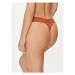 Calvin Klein Underwear Stringové nohavičky 000QF7287E Béžová