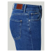 Modré dámske straight fit džínsy Pepe Jeans Mary