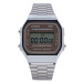 Casio Hodinky A168WA-5AYES Strieborná