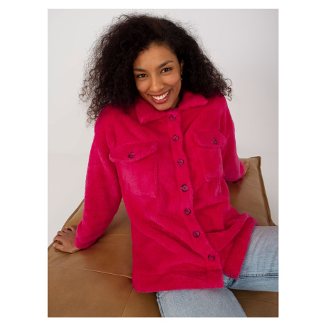 Shirt-RV-KS-8437.98P-Fuchsia Rue Paris