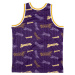 Mitchell & Ness La Lakers Swingman Jersey - Pánske - Dres Mitchell & Ness - Fialové - MSPOBW1908