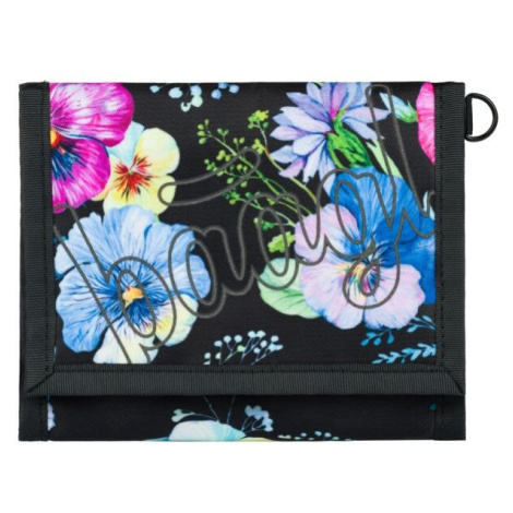 BAAGL FLOWERS Peňaženka, čierna, veľkosť
