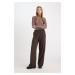 DEFACTO Wide Leg Wide Leg Pocket Laced Long Length Sweatpants