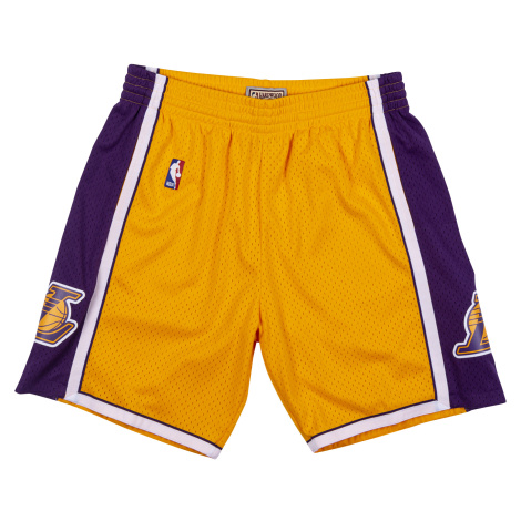 Mitchell & Ness NBA Swingman Shorts Los Angeles Lakers - Pánske - Kraťasy Mitchell & Ness - Žlté