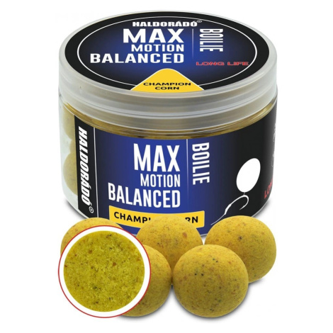 Haldorádó vyvážené boilies balanced max motion 70 g 20 mm - champion corn