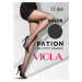 Raj-Pol Woman's Tights Pation Viola 15 DEN