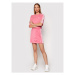 Adidas Mini sukňa adicolor Classics Tricot H37775 Ružová Regular Fit