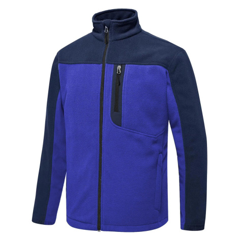 10914 Dewberry Zippered Mens Fleece Jacket-BLUE