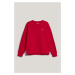 MIKINA GANT SHIELD C-NECK SWEAT RUBY RED