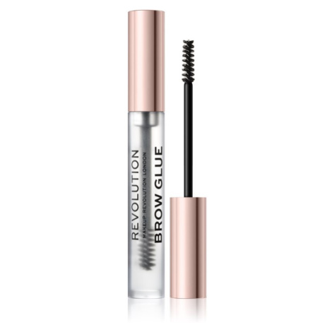 Makeup Revolution Brow Glue transparentný fixačný gél na obočie