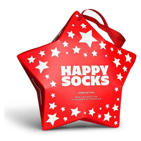 Ponožky Happy Socks červená farba