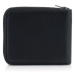 PEŇAŽENKA GANT LEATHER ZIP WALLET BLACK