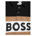 Boss Polokošeľa J25O96 D Čierna Regular Fit