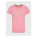 4F Tričko H4Z22-TSD353 Ružová Regular Fit
