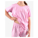 Dievčenské pyžamo Gina ružové (29007-MBRLBR)