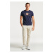 TRIČKO GANT D2. ARCHIVE SHIELD SS T-SHIRT EVENING BLUE